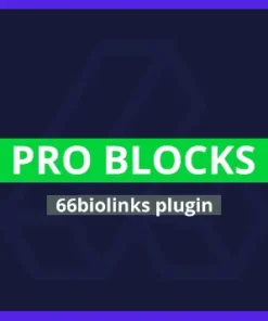 Pro blocks plugin (66biolinks plugins) Latest Version v10.0.0