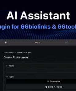 AI Assistant Plugin for 66biolinks