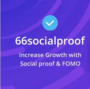 66socialproof - Social Proof & FOMO Widgets Notifications (SAAS)
