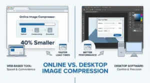 Image Compression Tool vs Desktop Software